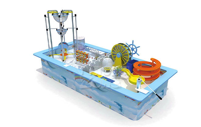 New Design Kids Interactive Water Play Games Water Table Amusement Park Facilities Indoor Playground Equipment Science Museum Exhibition Playground Equipment for Children