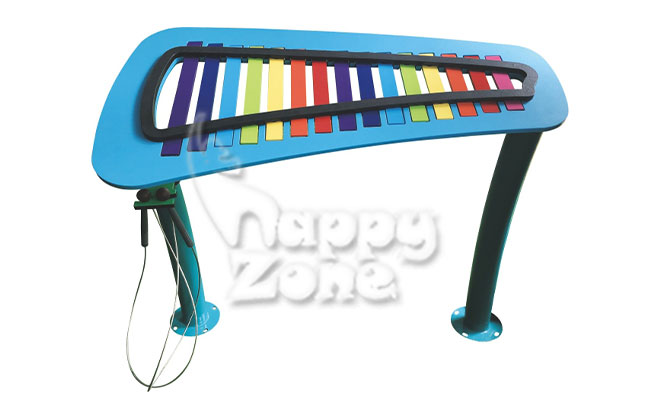 New Kids Musical Percussion Instrument Harp Set Outdoor Musical Playground Equipment for Outdoor Play Area and Preschool