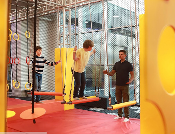 Welcome to this large commercial indoor playground in Lithuania