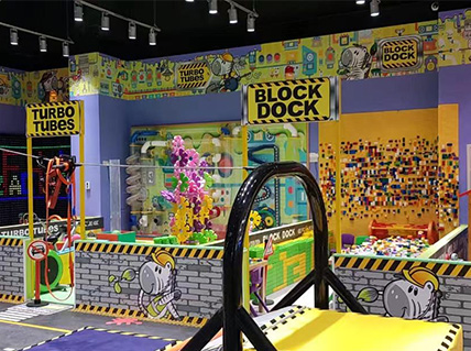 In Dubai, there is an enchanting 75 square meter indoor playground